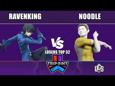 Tripoint Smash: The Finale - Losers Top 32 - Ravenking(Joker) Vs. NOODLE(Wii Fit Trainer)