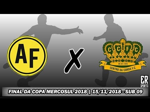 Final da copa Mercosul 2018 entre Ale Fundamentos 0x1 Centro da Coroa F.C. - SUB 9 | 15/11/2018