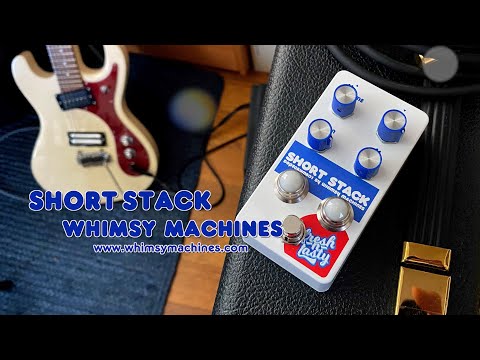 Whimsy Machines: SHORT STACK Single stage ultra high gain JFET booster.