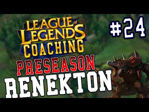 Preseason 7 LoL Coaching #24 - Renekton Top (S6 Silver)