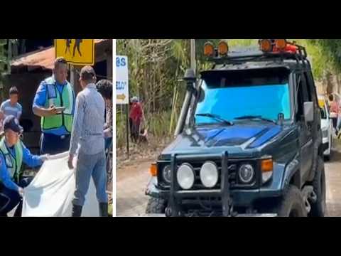 Mujer de 66 años muere atropellada al bajar de un bus en Boaco
