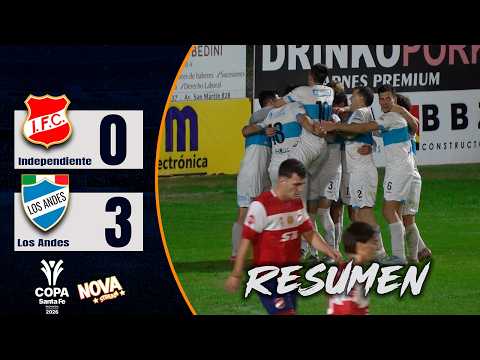 RESUMEN | INDEPENDIENTE F.C. vs LOS ANDES | Copa Santa Fe 2026