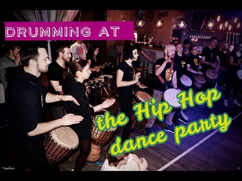 DrumTamTam at the Hip Hop dance party
