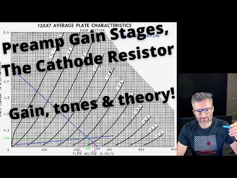 Preamp Gain Stages: the Cathode Resistor.  GAIN, TONES & THEORY!!!