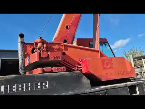 Liebherr UTM 526, краны