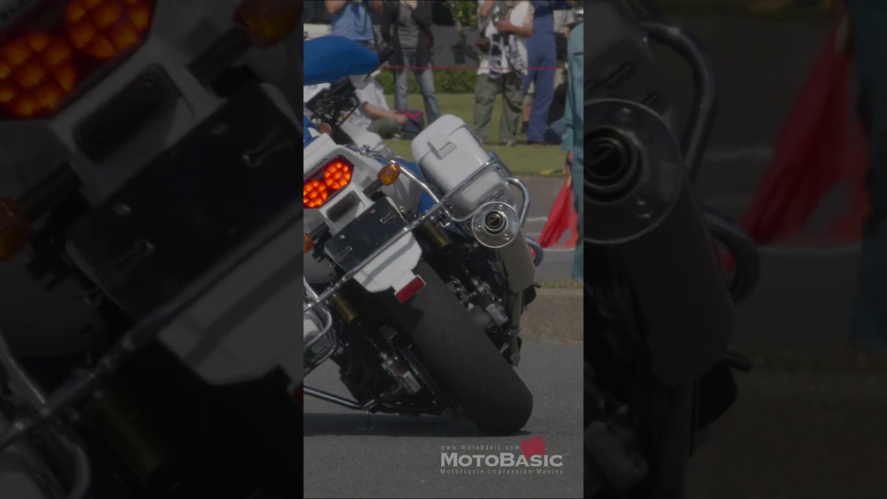 World's Best? 🏆 100% REAL Mastery: Japan's Motorcycle Police on 300kg Honda CB1300P. 白バイの達人たち・埼玉県警