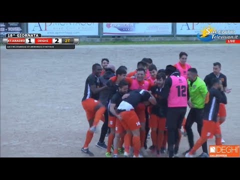 Atletico Aradeo vs Deghi Calcio 1-2 Gol: 5' Melissano(A) 10' Libertini(D) 35' Deffo(D)