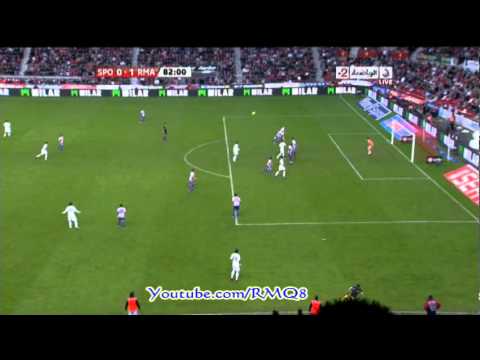 Sporting Gijon Vs Real Madrid Higuain Goal [ 0-1 ] Week 11 Liga BBVA 2010-2011