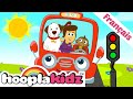Roues Sur La Bus Bus Rouge Comptines Et Chansons Pour Les Enfants HooplaKidz Franҫais