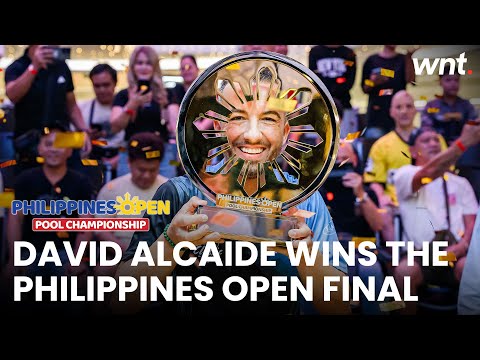David Alcaide dominates Sevastyanov to lift the title | 2025 Philippines Open Pool Championship