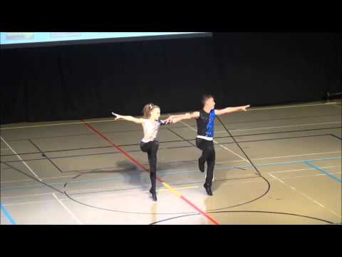 ROCK AND MAGIC SE, Hungary - Király Ádám -Czetl Fanni (Masters SE) junior couple - World Champ. 2014