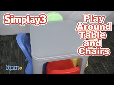 Play Around Table & Chairs from Simplay3