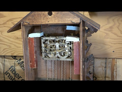 Restoration of a Alexander Fleig Cuckoo & Quail Clock