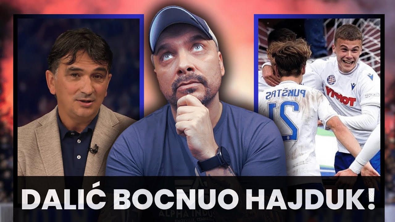 🎙️ZLATKO DALIĆ BI SA JUNIORIMA HAJDUKA BIO TREĆI U HNLu? HMM...