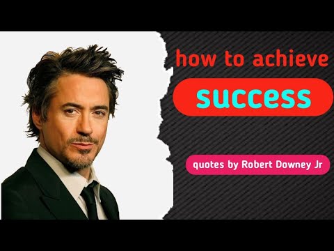 Robert Downey Jr's Speech Will Leave You SPEECHLESS - Best Life Advice
