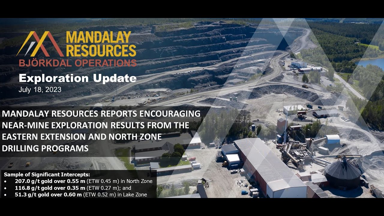 <span>18/7/2023</span><br>Encouraging Near-mine Exploration Results From the Eastern Extension Zone, Björkdal