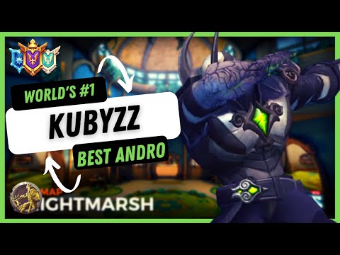 World's #1 Grand Master Kubyzz Best Androxus Ranked Gameplay Paladins Ranked Competitive