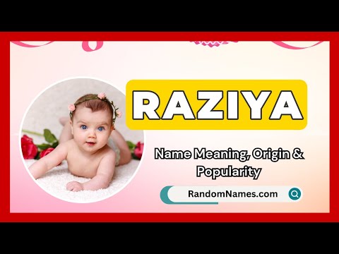 Raziya - Baby Girl Name Meaning, Origin & Popularity - RandomNames.com
