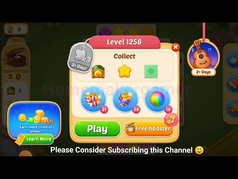 Matchington Mansion Level 1258, Level 1259 & Level 1260 - iOS/ Android