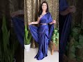 Satin Saree