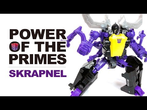 KL變形金剛玩具分享236 至尊神力 傳奇級 昆蟲金剛 彈片 Power of the Primes Legends class Skrapnel