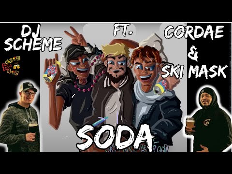 LIQUID BARS ANYONE?? | DJ Scheme ft Cordae x Ski Mask the Slump God Soda Reaction