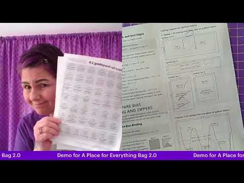 Class Prep For A Place For Everything in a Bag