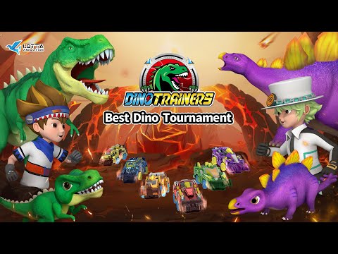 🌟 Dino Trainers Best Dino Tournament 🌟 Dinosaurs Battle | Jurassic World | Kids Cartoon | T rex