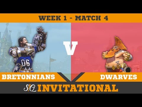 SQ Season 3 Invitational - Week 1 - Bretonnians vs Dwarves
