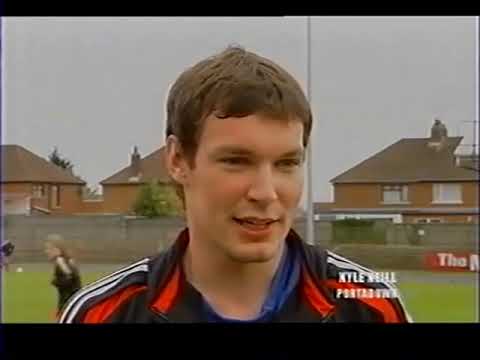 The Football Show previewing the Irish Cup Final - Portadown v Larne 2005