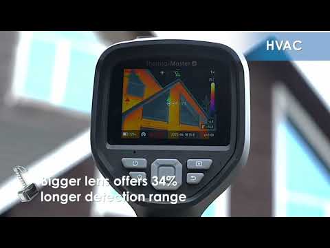 Cámara termográfica Thor 002 con resolución IR 512 × 384, análisis de P