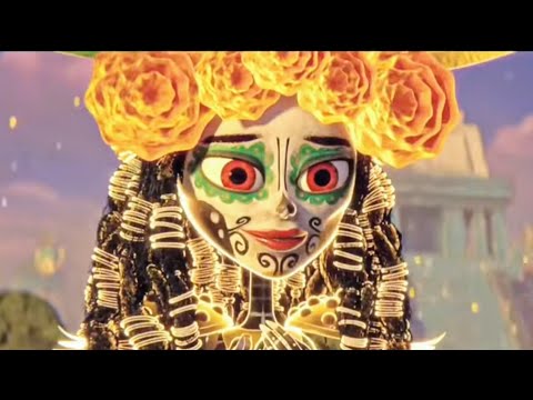 Goddes Of Death (Lady Micte) | All Scenes Powers | Maya and The Three (Türkçe Altyazılı)