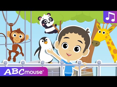 🦁🐼 I Go to the Zoo! | Animal Song for Kids 🎶🐒 | ABCmouse Learning Songs