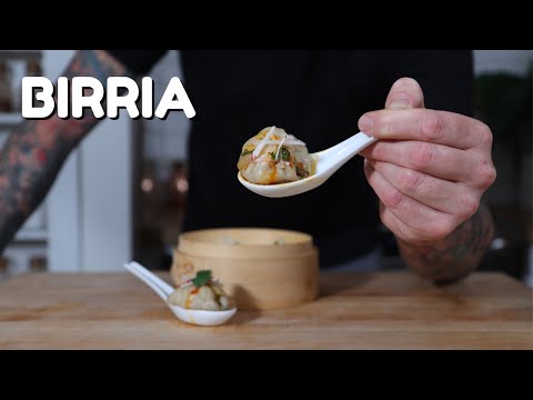 HOW TO MAKE SOUP DUMPLINGS FROM SCRATCH | BIRRIA Xiao Long Bao