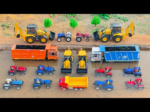 Jcb 5cx and Tata truck 2518 washing | jcb tractor video | jcb video | jcb cartoon 