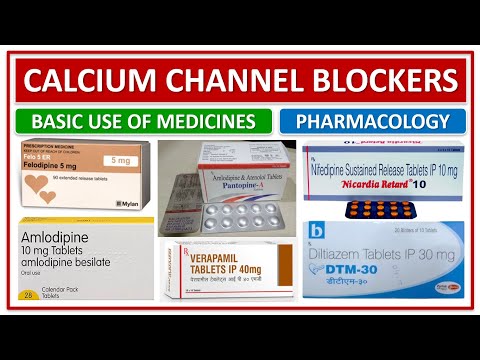 CALCIUM CHANNEL BLOCKERS, BASIC USE OF MEDICINE, DOSE,...