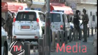 مواجهات الطور بالقدس المحتلة وانقلاب سيارة رش المياه العادمة