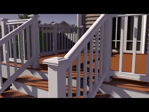 Comment installer la rampe en vinyle Barrette Outdoor Living Bella Premier Series