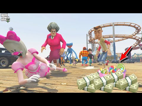 BAYRAM KAVGASI ÇIKTI 🥳 GTA 5 Dark Riddle Hello Neighbor Scary Teacher