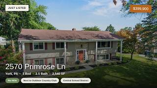 Sneak Peek 👀 New Listing in York, PA — Full Tour Monday