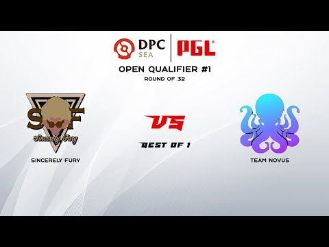 Sincerely Fury vs Team Novus | BO1 | Round of 32 | DPC 2021: Season 1 - SEA Open Qualifier #1