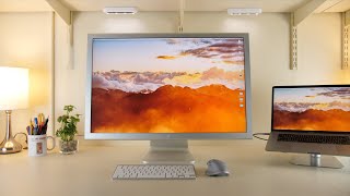 Video thumbnail for Using the Apple Cinema Display in 2021 (How to connect with USB-C MacBook Pro) by iDB