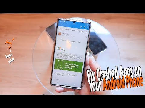 Fix Crashed Apps on Your Samsung galaxy s20, s10, note 20, 10, s9, s8, s7
