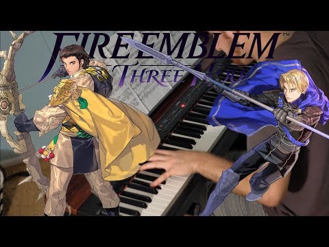 Fire Emblem: Three Houses - Fodlan Winds for Piano Solo + Midi