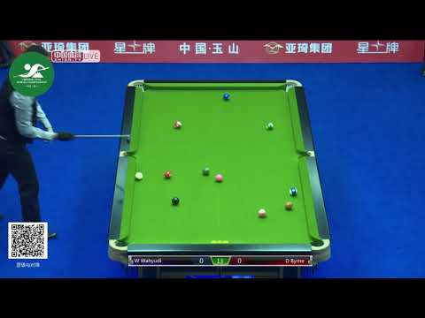 W Wahyudi (INA) VS D Byrne (GBR) - Int'l Mens Qual - 2019 CBSA Chinese Pool World Championship