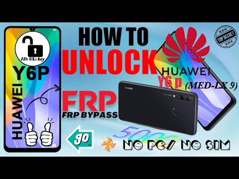 #ID_UL_key How to UNLOCK HUAWEI Y6p (MED-LX9)  Remove Huawei ID / Bypass FRP / Bypass #FRP/Bypass