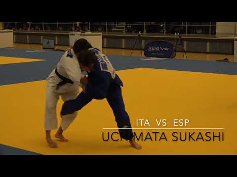 uchimata sukashi  ESP vs ITA      OJU world cup