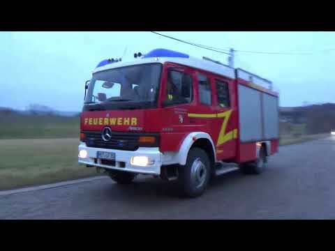 Großbrand -Feuerwehr Gersdorf/Bernsdorf/Hohenstein-Ernstthal/Limbach-Oberfrohna/Oberlungwitz