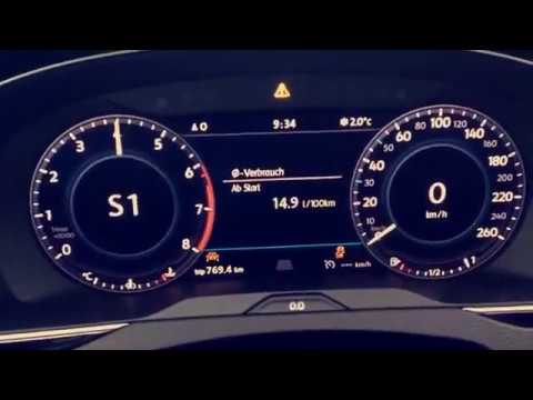 Passat 2.0 TSI 4MOTION 280PS Tachovideo Launch Control