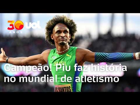 Alison dos Santos, o Piu, é campeão do Mundial de Atletismo Ultimate com feito inédito